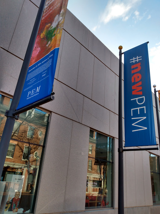 The Peabody Essex Museum in Salem, Massachusetts PEM Salem, exterior Essex Street, exterior. 2o16.jpg
